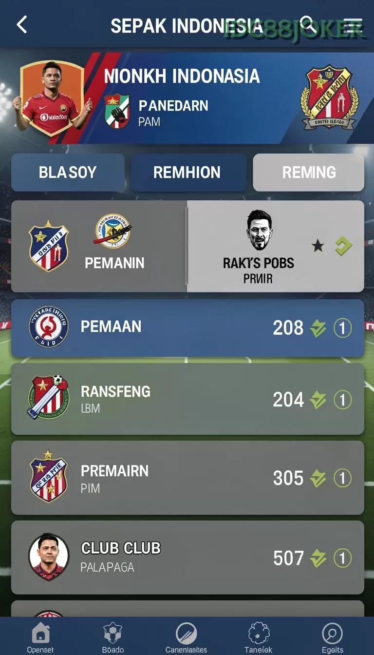 Cuplikan layar PANDAWIN — halaman utama