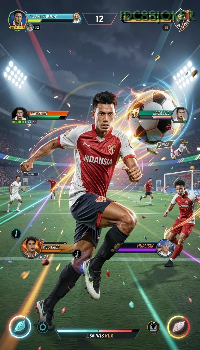 Cuplikan layar DANA777 — menu navigasi