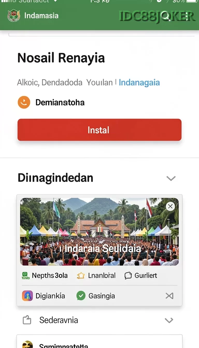 Cuplikan layar PANDAWIN — menu navigasi